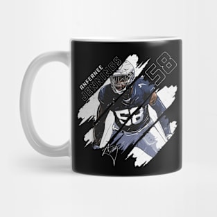 Anfernee Jennings New England Stripes Mug